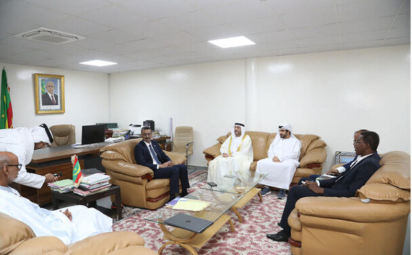 Le ministre de la Culture reçoit une délégation du Département de la culture de Sharjah