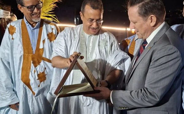 Mauritanie-USA : cérémonie d’adieu au conseiller de l’ambassade américaine à Nouakchott à la fin de sa mission