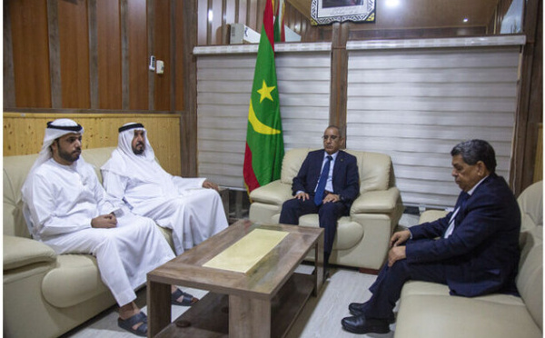 Le ministre de l’Intérieur reçoit l’ambassadeur émirati à Nouakchott