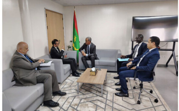 Le ministre des Mines et de l’Industrie s’entretient avec l’ambassadeur de France sur le renforcement de la coopération et des investissements dans le secteur minier