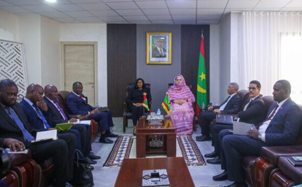 La ministre du Commerce et du Tourisme reçoit la ministre des Affaires étrangères de Guinée-Bissau