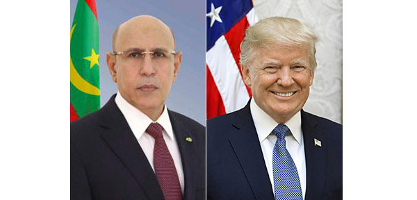 Le Président de la République adresse ses félicitations au Président des États-Unis d’Amérique