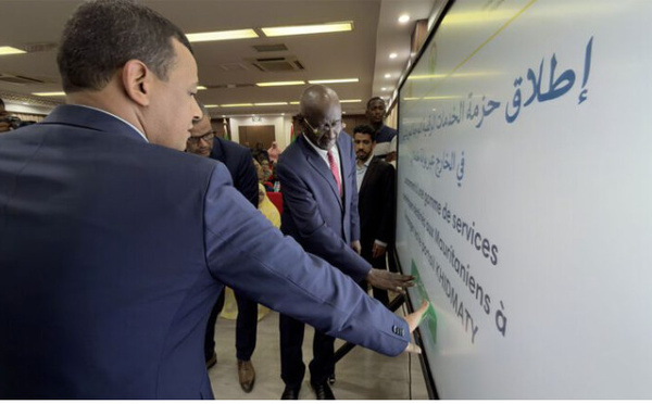 Lancement d’un bouquet de services numériques dédiés aux Mauritaniens établis à l’étranger