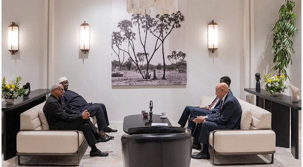Le Président de la République rencontre les présidents de la Sierra Leone, du Sénégal, du Cap-Vert et de la Gambie