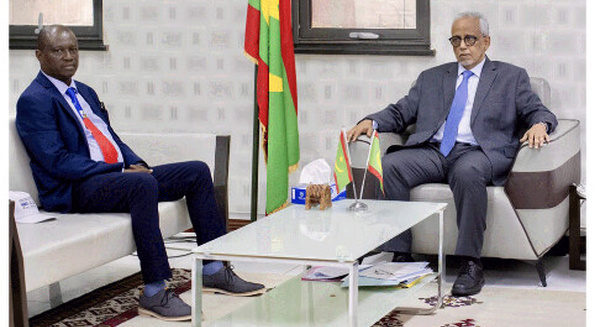 Le ministre des Affaires économiques reçoit le responsable du dossier de la Mauritanie au Fonds international de développement agricole