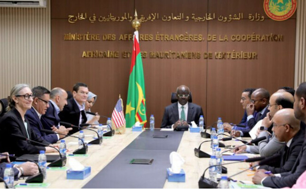 Le ministre des Affaires étrangères s’entretient avec une délégation du Congrès américain