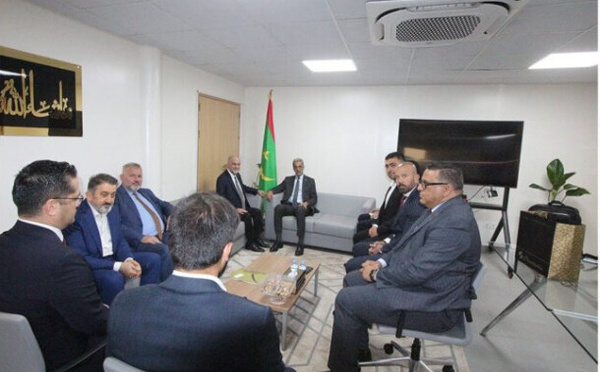 Le ministre des Mines s’entretient avec l’ambassadeur turc et la société Kardemir Holding