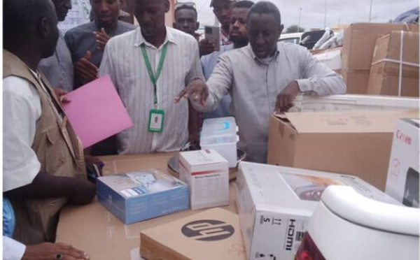 La Direction régionale de la santé du Guidimagha reçoit du matériel et des équipements médicaux