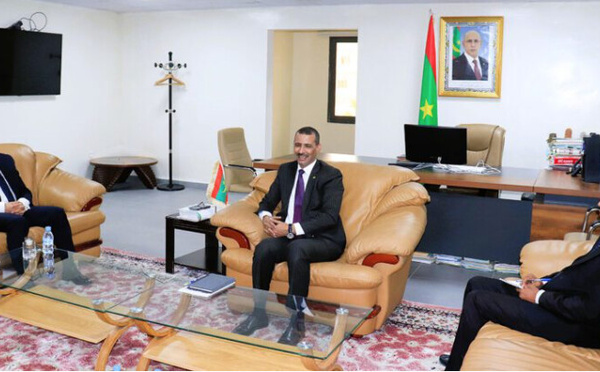Le ministre de la Culture reçoit l’ambassadeur d’Égypte