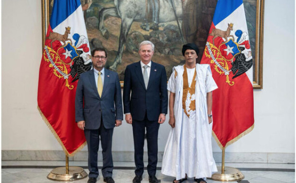 L’ambassadeur de Mauritanie au Chili présente ses lettres de créance