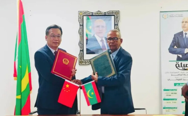 Mauritanie-Chine : accord pour la construction d’une structure de stockage de 30.000 tonnes pour le compte du CSA