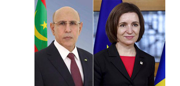 Le Président de la République félicite la Présidente de la Moldavie