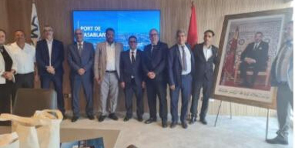 Visite du Directeur Général du Port Autonome de Nouadhibou à l'Agence Nationale des Ports du Maroc