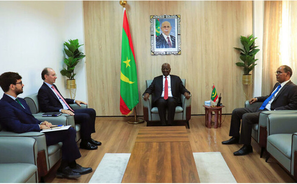 Le ministre des Affaires étrangères reçoit l’ambassadeur d’Espagne