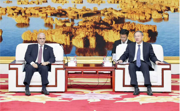 Le président de l’Assemblée nationale entame sa visite en Chine par des entretiens officiels et un déplacement axé sur le développement rural
