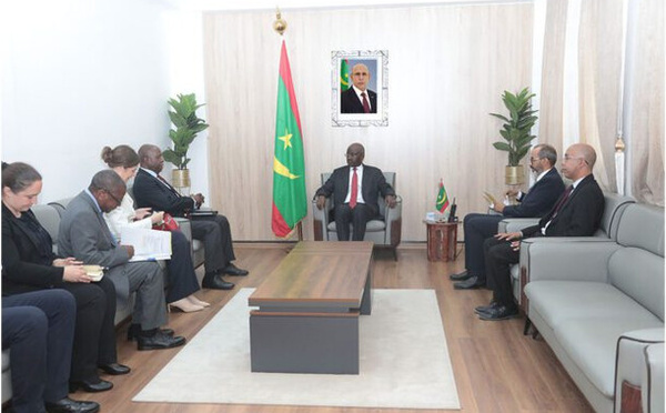 Le ministre des Affaires étrangères reçoit le représentant spécial du Secrétaire général des Nations Unies pour l’Afrique de l’Ouest et le Sahel
