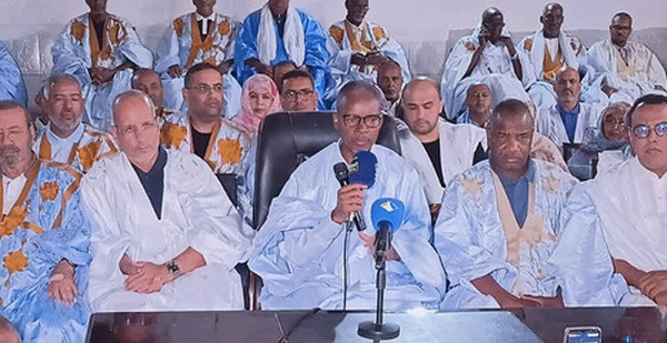 Le président du parti El Insaf préside une réunion de sensibilisation à Atar en prélude de la visite du Président de la République