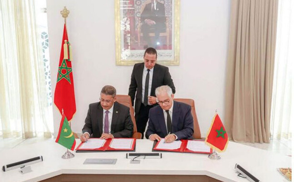 La Mauritanie et le Maroc signent un accord-cadre pour la réhabilitation et l’élargissement de la route Nouakchott-Nouadhibou