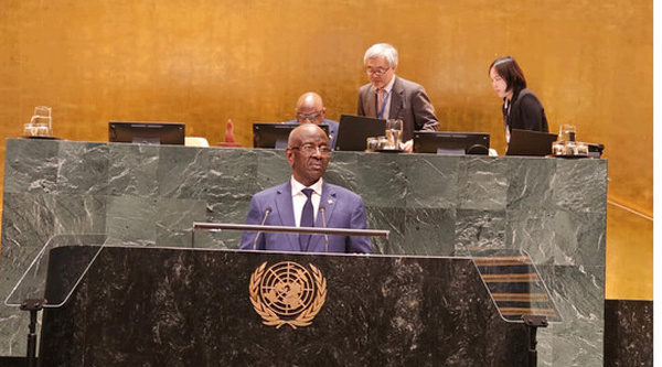 Le ministre des Affaires étrangères devant l’Assemblée générale de l’ONU : la Mauritanie réaffirme son attachement au droit international et appelle à une réforme du système international