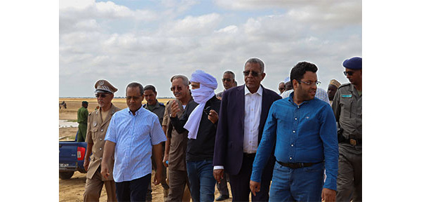 Le ministre de l’Agriculture inspecte le projet agricole « El Regba » à Dar El Barka