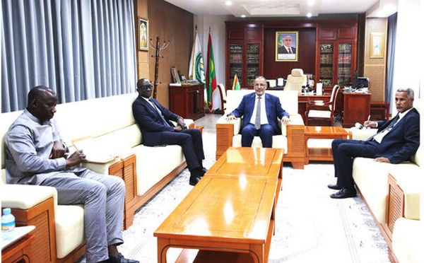 Le président du patronat s’entretient avec l’ambassadeur du Sénégal