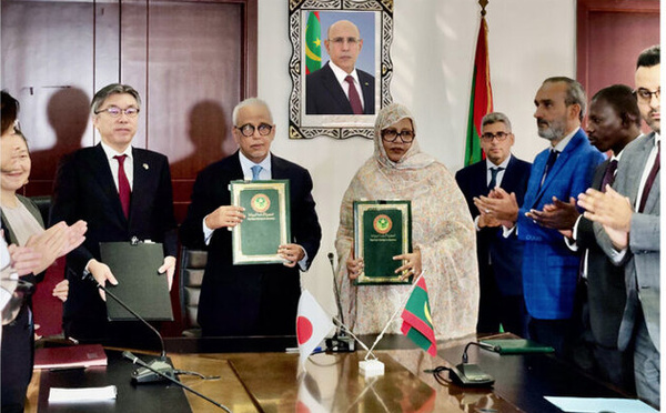 La Mauritanie et le Japon signent des documents de subvention pour financer des programmes d’aide alimentaire et de développement