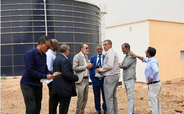 Une mission technique du ministère de l’hydraulique en Inchiri pour préparer une étude destinée à approvisionner en eau la ville d’Akjoujt depuis Benichab