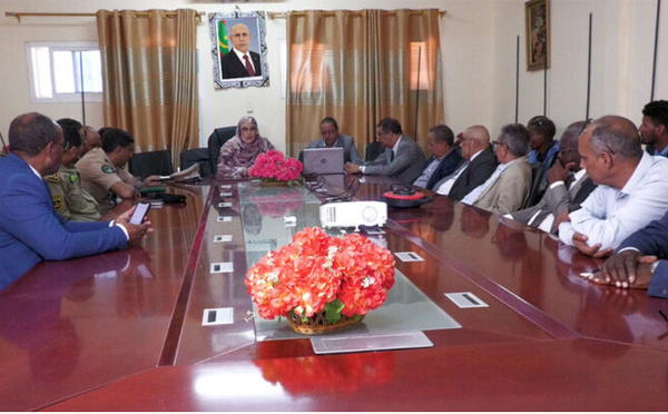 La wali de Daklet Nouadhibou s’informe sur les travaux des infrastructures de l’université