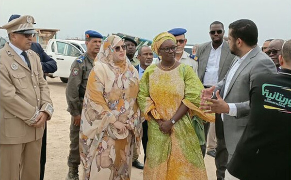 La ministre de la Pêche visite plusieurs établissements et infrastructures relevant de son département à Nouadhibou