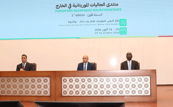 Le Président de la République préside le lancement de la première édition du Forum des diasporas mauritaniennes